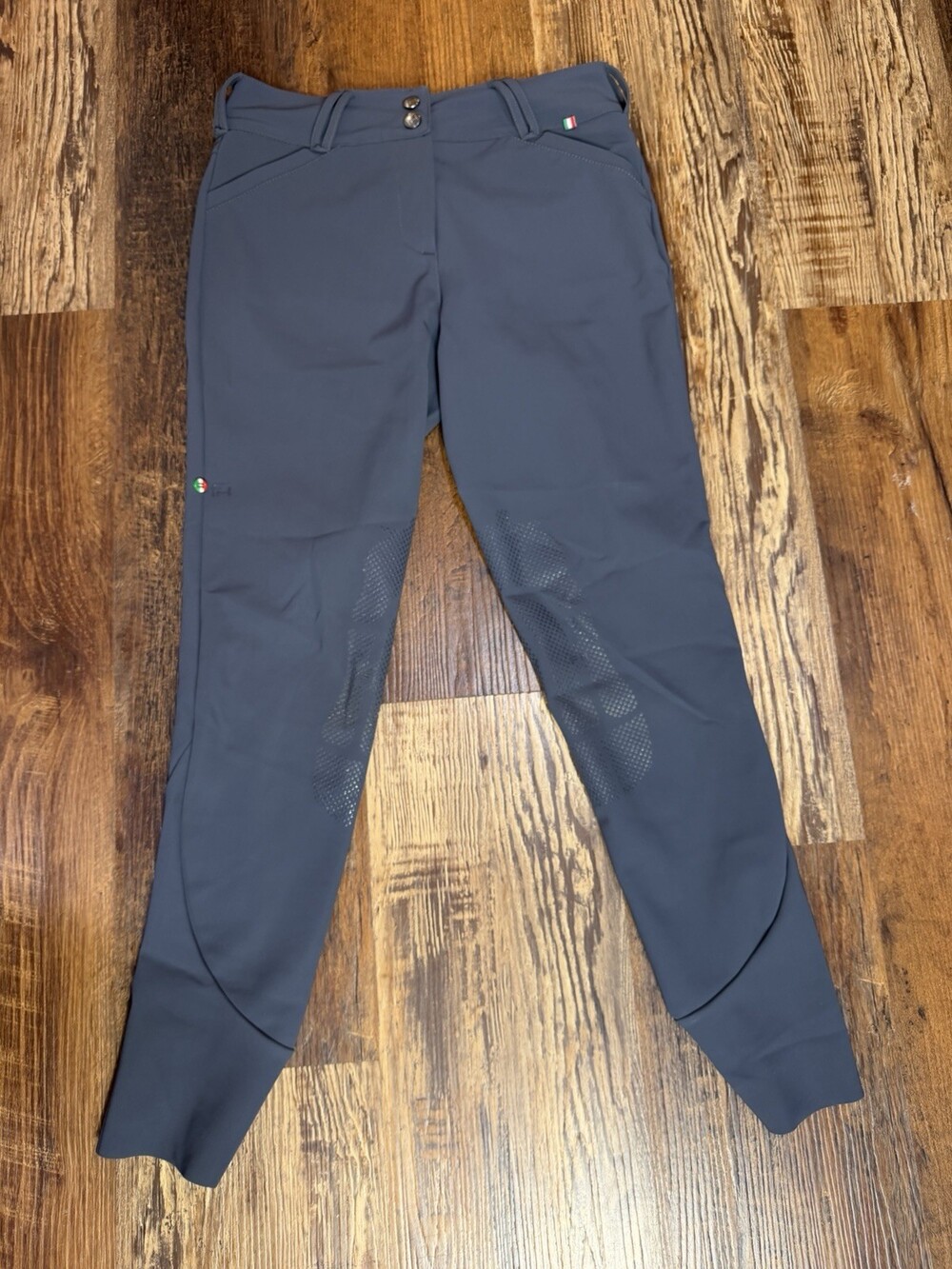 For HORSES Women’s Riding Breeches US 26 Navy Knee Patches